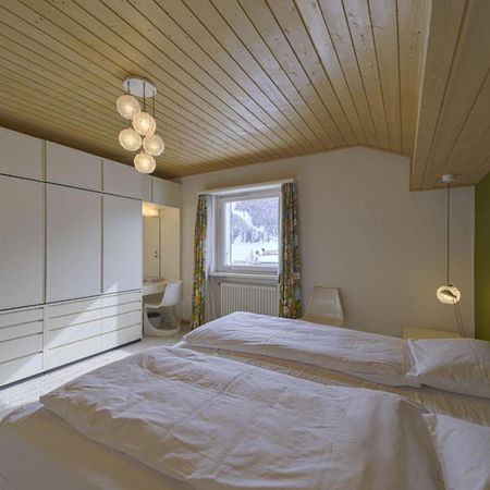Ferienwohnung Chesa Clus - Zuoz Exterior foto