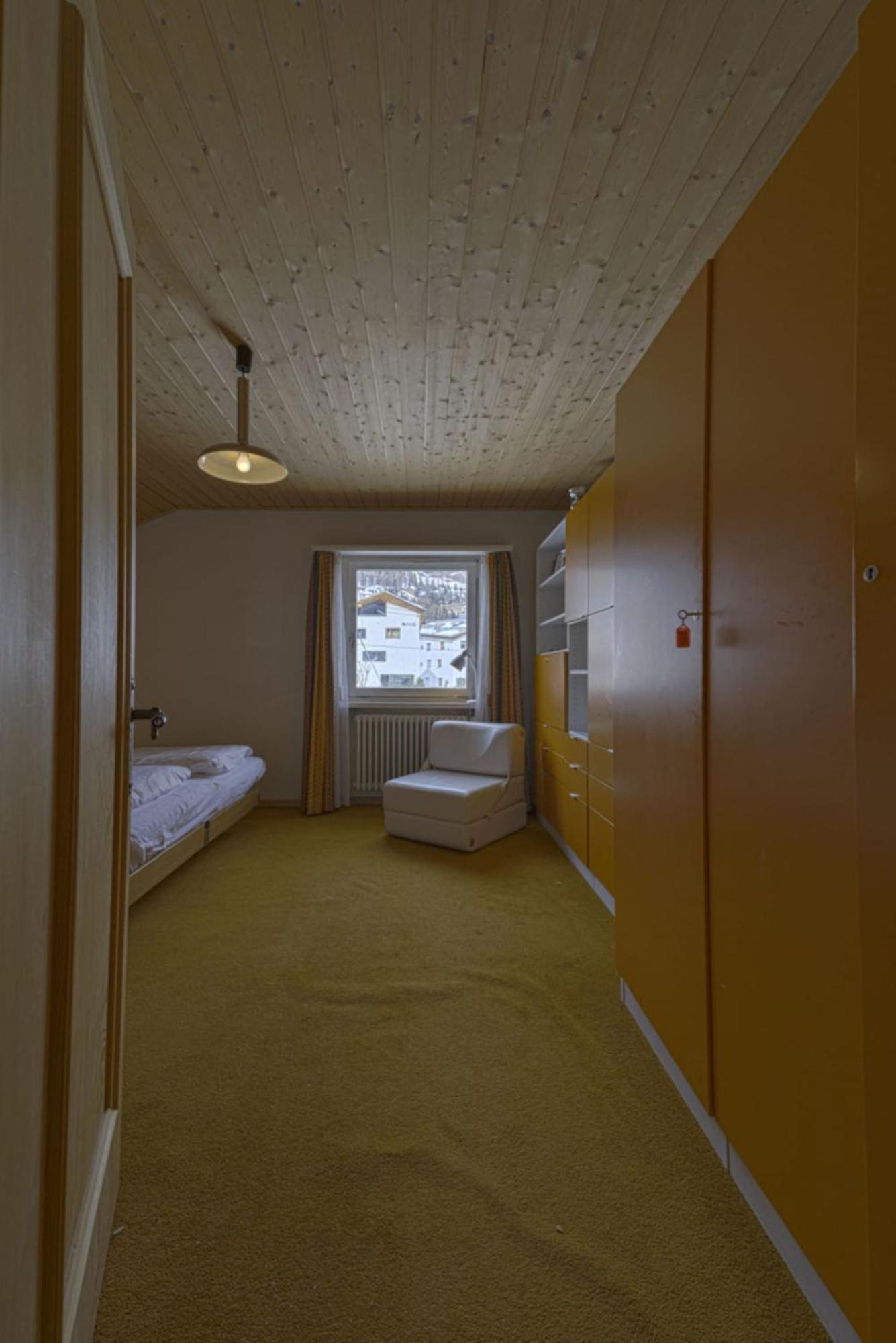 Ferienwohnung Chesa Clus - Zuoz Exterior foto